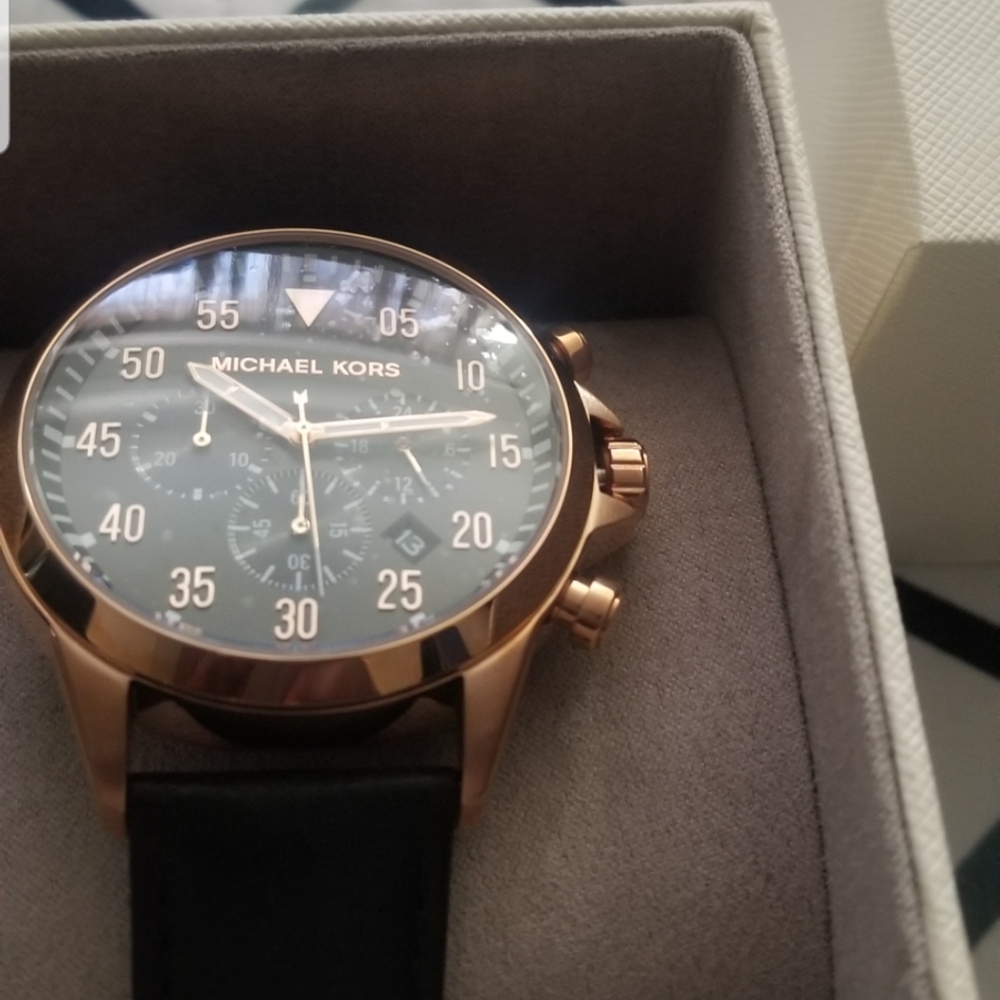 Michael Kors Men's Leather Watch